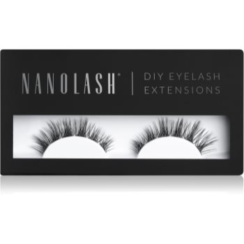 Nanolash DIY Eyelash Extensions pachet cu gene fără noduri autoadezive - imagine 2